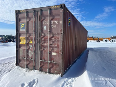 2012 40 ft High Cube Storage Container