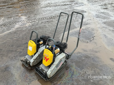 Quantity of (2) Wacker BPS1030B Vibratory Plate Compactor