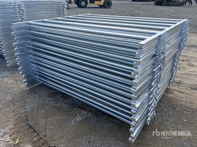 Quantity of (27) BYT 2.1 m x 1.8 m Galvanized Panel dla bydła (Unused)