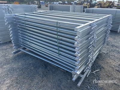 Quantity of (27) BYT 2.1 m x 1.8 m Galvanized Panel dla bydła (Unused)