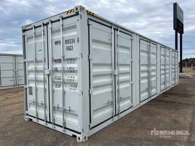 2025 40 ft High Cube Multi-Door Contenedor de almacenamiento (Unused)