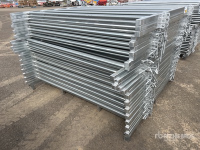 Quantity of (30) BYT 2.1 m x 1.8 m Galvanized Livestock Panel (Unused)