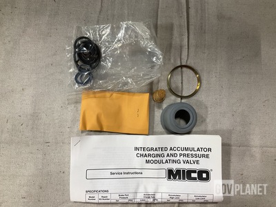 (37) MICO 06-459-004 Accumulator Charging & Pressure Modulating Valve Parts Kits