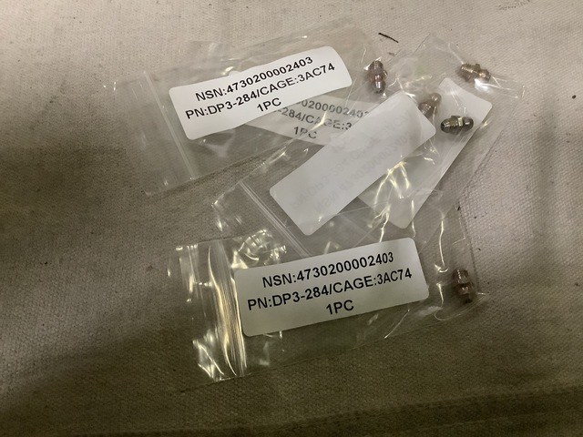 (866) Drive Products DP3-284 Lubrication Fittings