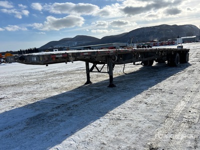 2007 Manac 48 ft T/A مقطورة مسطحة