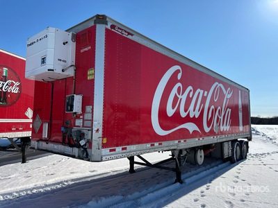 2010 Great Dane 36 ft x 102 in T/A Heated Remorque fourgon