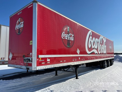 2012 Manac 53 ft x 102 in Tri/A Remorque fourgon