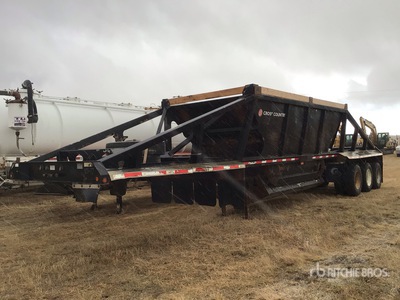 2011 Cross Country 17 ft 6 in Tri/A Belly Dump Trailer