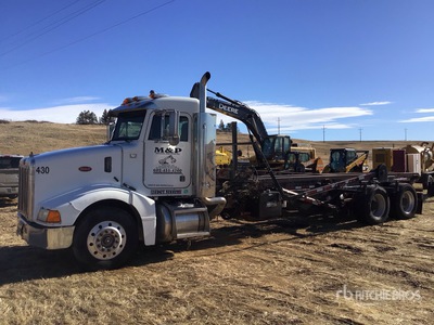 1996 Peterbilt 385 6x4 Roll-Off Truck