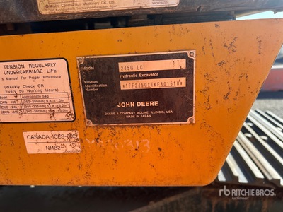 2020 John Deere 245G LC Excavadora de Cadenas