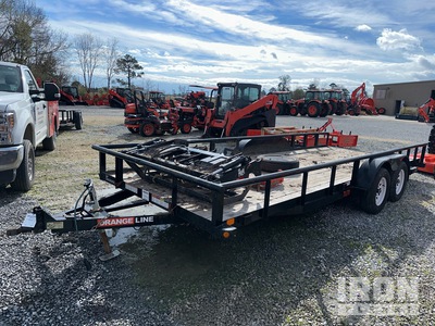 Orange Line TU70-20BK4AR2B 20 ft T/A Utility Trailer