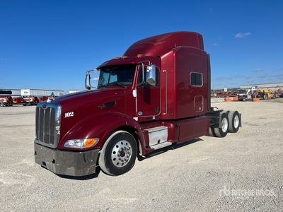 2013 Peterbilt 6x4 Cabeza Tractora Cabina Dormitorio