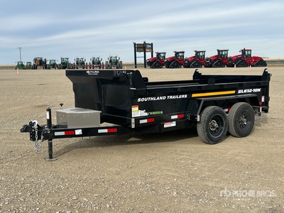 2026 Southland SL612-10K 12 ft T/A 軽量ダンプトレーラー (Unused)