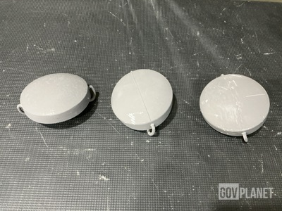 (3) Raytheon 6631145-0001 Lens Covers