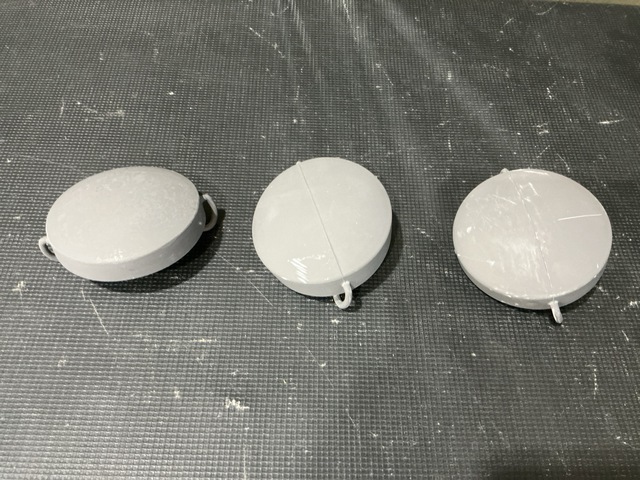 (3) Raytheon 6631145-0001 Lens Covers
