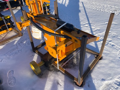 2025 GIYI GY-AD680 9 in Skid Steer Post Driver (Unused)