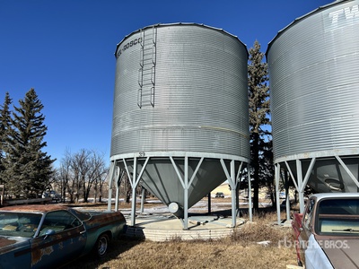 Westeel +/- 4500 bu 6 Ring Hopper صومعة الحبوب