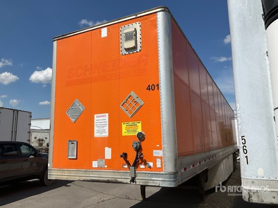 2012 Hyundai 53 ft x 102 in T/A Van Trailer