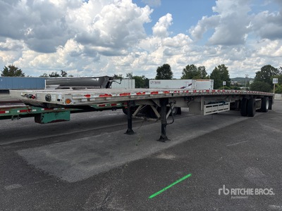2012 Reitnouer 53 ft T/A Flatbed Trailer