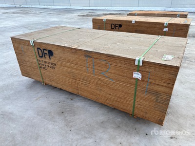 Quantity of (40) 3/4" 4x9 Douglas Fir 7 Ply No Stamp Plywood (Unused)