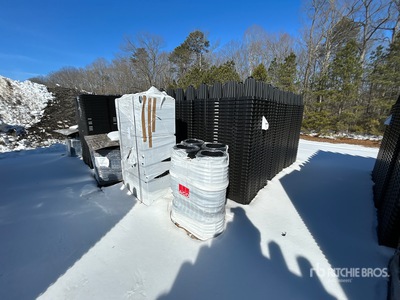Quantity of (20) Pallets of ACO StormBrixx Plastic Geocellular System