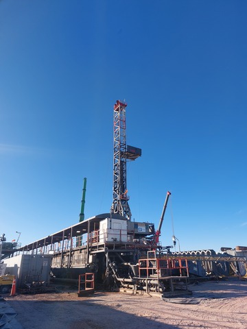 1500 HP Electric AC Cluster Drilling Rig (Striker 800)