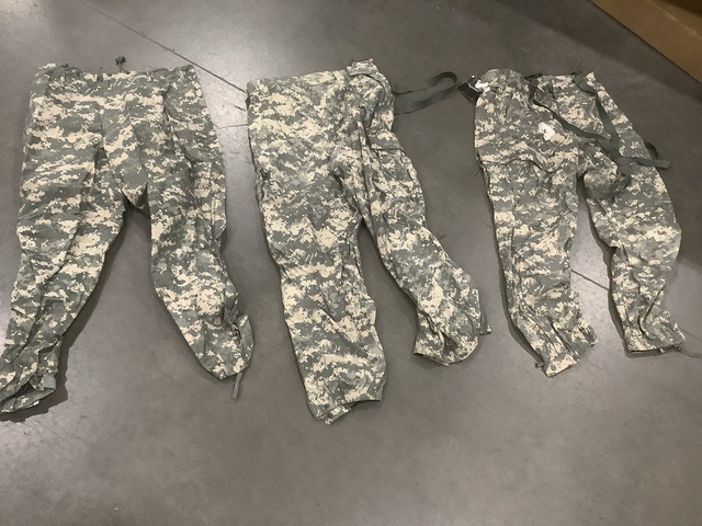 (22) Pairs of Wet Weather Trousers, (64) Cold Weather Trousers & Assorted Items