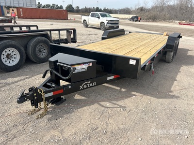 2026 X-STAR 20 ft T/A Plataforma Basculante (Unused)