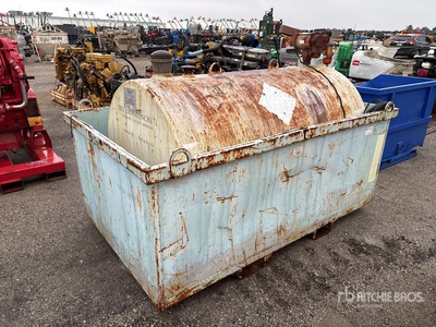 2003 Containment Solutions 500 L Skid Mounted Steel Fuel Tank