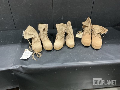 (25) Pairs of Combat Boots & (23) Pairs of Men's Boots
