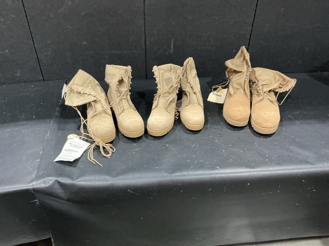 (25) Pairs of Combat Boots & (23) Pairs of Men's Boots