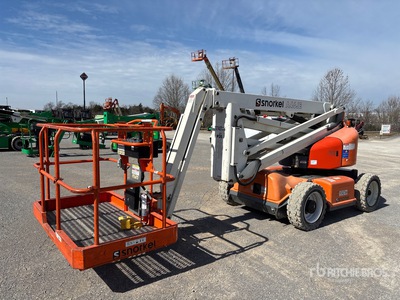 2017 Snorkel A46JE 2WD Electric Articulating Boom Lift