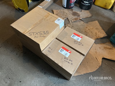 Quantity of (3) Air Filters (Unused) - Fits Case IH STX 535