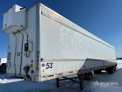 2008 Utility VS2DX 53 ft x 102 in T/A Heated مقطورة فان