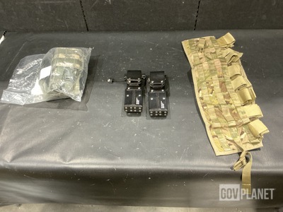 (123) Individual Holsters, (57) Tactical Assault Panels & Assorted Items