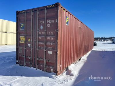2012 40 ft High Cube Storage Container