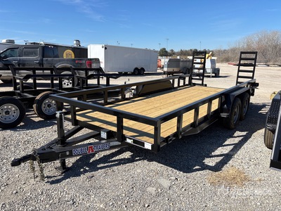 2026 Double A 17 ft T/A Utility Trailer