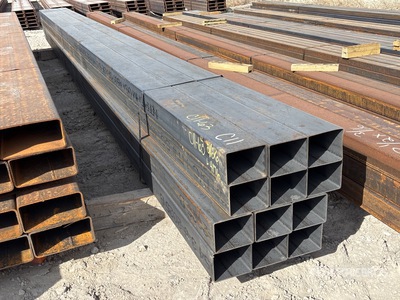 Quantity of 12 5 in x 4 in x 20 ft 11 GA Rectangle Tubing