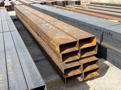 Quantity of (8) 4 in x 8 in Mix Rectangle Tubing