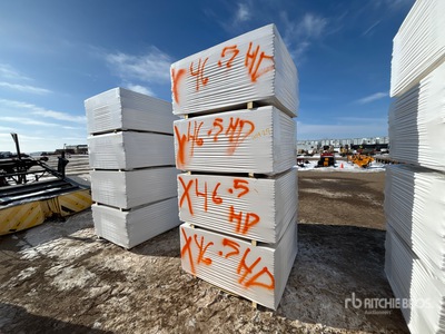 Quantity of (4) Boxes of Insulation معدات بناء متنوعة