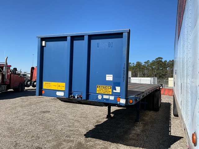 2008 Lufkin FL-11 32 ft T/A Flatbed Trailer