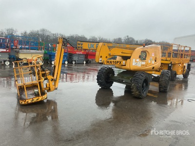 2013 Haulotte HA16PXNT 4WD Diesel Articulating Boom Lift (Inoperable)