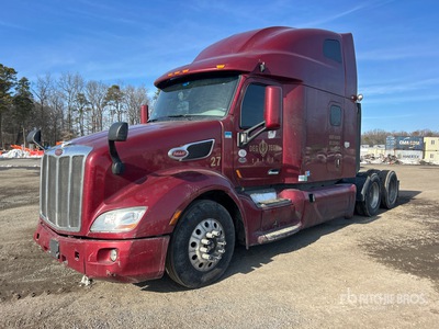 2019 Peterbilt 579 6x4 T/A Sleeper Truck Tractor