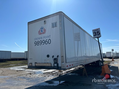 2017 Wabash 53 ft x 102 in T/A Remolque de furgoneta (Inoperable)