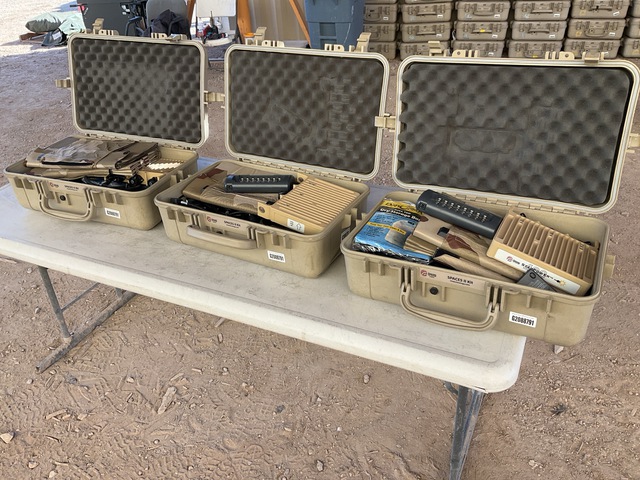 (3) Iris Technology Spaces II Solar Portable Communications Energy Systems