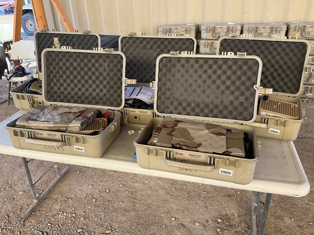 (5) Iris Technology Spaces II Solar Portable Communications Energy Systems