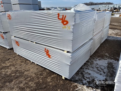 Quantity of (6) Boxes of Insulation معدات بناء متنوعة