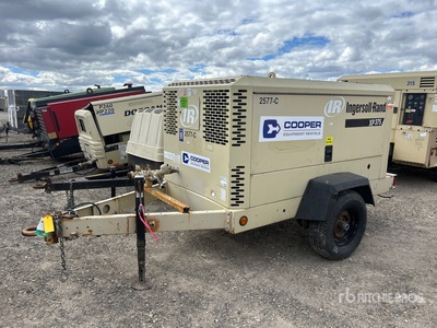 2007 Ingersoll Rand XP375WCU Mobile Air Compressor