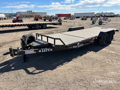 2026 Industrias America 227T 22 ft T/A Remorque Basculante Pour Équipement (Unused)