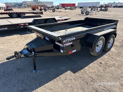 2026 Industrias America FT510 10 ft T/A Remorque à Benne Utilitaire (Unused)